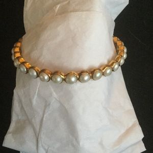 Jewelry - White pearl bangle. Jewelry - White pearl bangle.